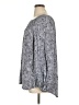Krazy Kat 100% Rayon Paisley Gray Long Sleeve Blouse Size 1X - photo 5