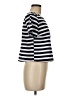 Forever 21 100% Polyester Stripes Black Short Sleeve Top Size M - photo 4