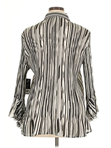 Essentials by Milano 3/4 Sleeve Blouse (view 2)