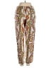 Guess 100% Rayon Paisley Ivory Casual Pants Size S - photo 2