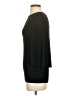 VERTIGO Solid Black 3/4 Sleeve Top Size S - photo 5