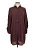 19 Cooper 100% Polyester Burgundy 3/4 Sleeve Blouse Size XS - photo 1