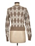William Rast Argyle Brown Cardigan Size M - photo 2