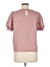 Shein 100% Polyester Pink Short Sleeve Blouse Size 6 - photo 2