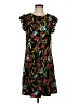 CeCe Print Black Casual Dress Size S - photo 1