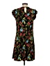 CeCe Print Black Casual Dress Size S - photo 2