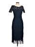 Amy Matto 100% Polyester Blue Cocktail Dress Size 8 - photo 1