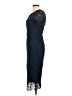 Amy Matto 100% Polyester Blue Cocktail Dress Size 8 - photo 5