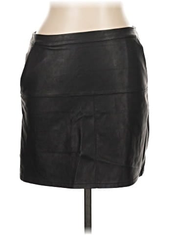 Stella Luce Faux Leather Skirt (view 1)