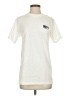Assorted Brands 100% Acrylic Ivory Short Sleeve T-Shirt Size S - photo 1