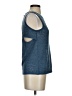 Blank NYC 100% Polyester Blue Sleeveless T-Shirt Size XS - photo 4