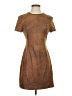 Guess 100% Polyurethane Brown Casual Dress Size S - photo 1