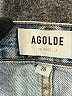 AGOLDE 100% Cotton Blue Denim Shorts Size 28 waist - photo 3