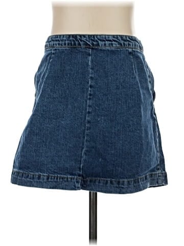 Trafaluc by Zara Denim Skirt (view 2)
