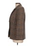 Worthington Plaid Brown Tan Blazer Size 10 - photo 5