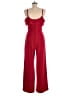 Iz Byer Solid Red Jumpsuit Size M - photo 2