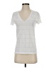 Club Monaco Silver Short Sleeve Top Size S - photo 1