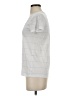 Club Monaco Silver Short Sleeve Top Size S - photo 5