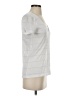 Club Monaco Silver Short Sleeve Top Size S - photo 4