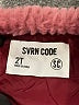 Sovereign Code 100% Polyester Burgundy Faux Fur Vest Size 2T - photo 3