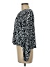 Tommy Hilfiger 100% Polyester Black Long Sleeve Blouse Size M - photo 5