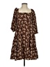 Wishlist 100% Polyester Paisley Brown Casual Dress Size S - photo 1