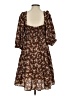 Wishlist 100% Polyester Paisley Brown Casual Dress Size S - photo 2
