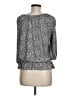 Joie Silver Long Sleeve Blouse Size M - photo 2