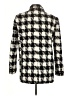 Blank NYC 100% Polyester Houndstooth Gray Coat Size M - photo 2