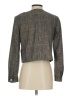 White House Black Market Tweed Gray Jacket Size 2 - photo 2