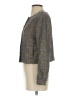 White House Black Market Tweed Gray Jacket Size 2 - photo 5