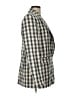 MNG Checkered-gingham Gray Ivory Blazer Size L - photo 4