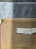 Ann Taylor LOFT Solid Tan Formal Skirt Size 32 waist (estimated) - photo 4