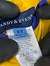 Andy & Evan 100% Polyester Yellow Raincoat Size 3T - photo 4