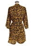 Fashion Animal Print Yellow Romper Size M - photo 2