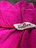 GeeGee 100% Polyester Solid Purple Shorts Size 2X - photo 3