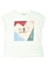 Crewcuts 100% Cotton Print White Green Short Sleeve T-Shirt Size 8 - 9 - photo 1