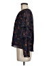 Madewell 100% Polyester Floral Blue 3/4 Sleeve Blouse Size M - photo 5