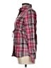 Pepe Jeans Plaid Red Long Sleeve Button-Down Shirt Size L - photo 5