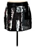 Express Design Studio 100% Polyester Silver Casual Skirt Size 8 - photo 2