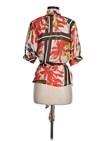 7th Avenue Design Studio New York & Company Short Sleeve Blouse (view 2)