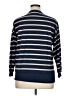 Carriage Court Stripes Blue Pullover Sweater Size 1X - photo 2
