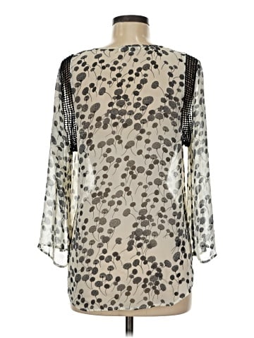 Black Rainn 3/4 Sleeve Blouse (view 2)