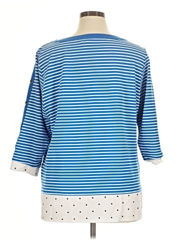 Rafaella 3/4 Sleeve Top (view 2)