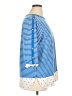 Rafaella Blue 3/4 Sleeve Top Size 1X - photo 4