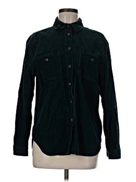 Karen Scott Long Sleeve Button-Down Shirt (view 1)