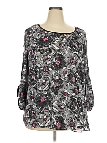 Sami & JO 3/4 Sleeve Blouse (view 1)