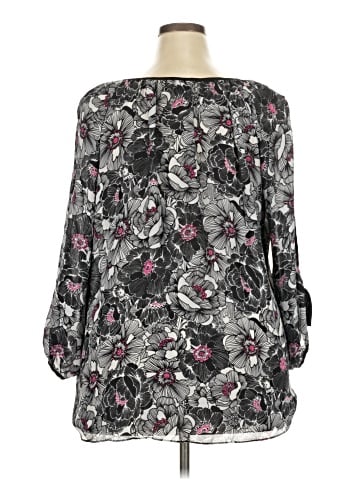 Sami & JO 3/4 Sleeve Blouse (view 2)