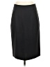 Theory Solid Black Wool Skirt Size 4 - photo 1