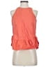 Ann Taylor Orange Sleeveless Blouse Size XS - photo 1
